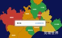 echarts湛江市吴川市geoJson地图tooltip自定义html实例代码